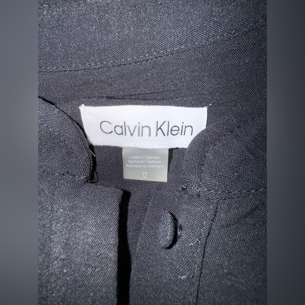 Calvin Klein Black Midi Dress - Picture 3 of 3
